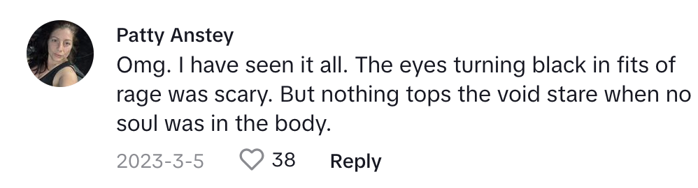 TikTok comment